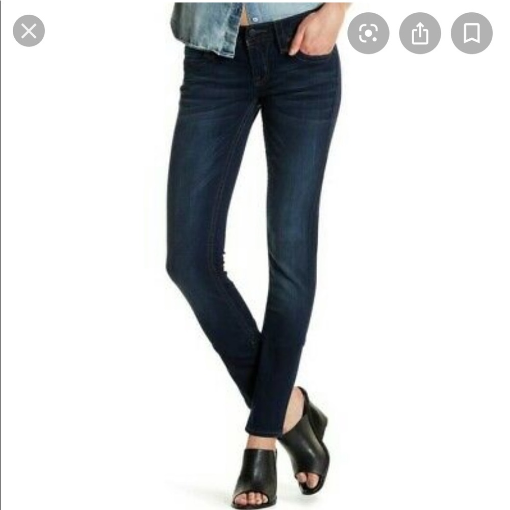 Rock Revival Celine dark rinse skinny jeans